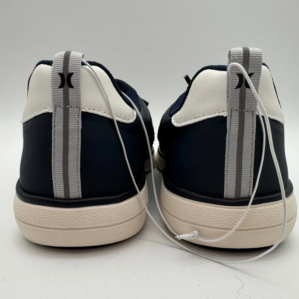 Hurley Exeter Mens Navy‎ Blue Mesh Low Top Sneakers 10.5 NEW